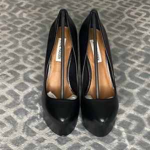 Black Steve Madden Platform Heels